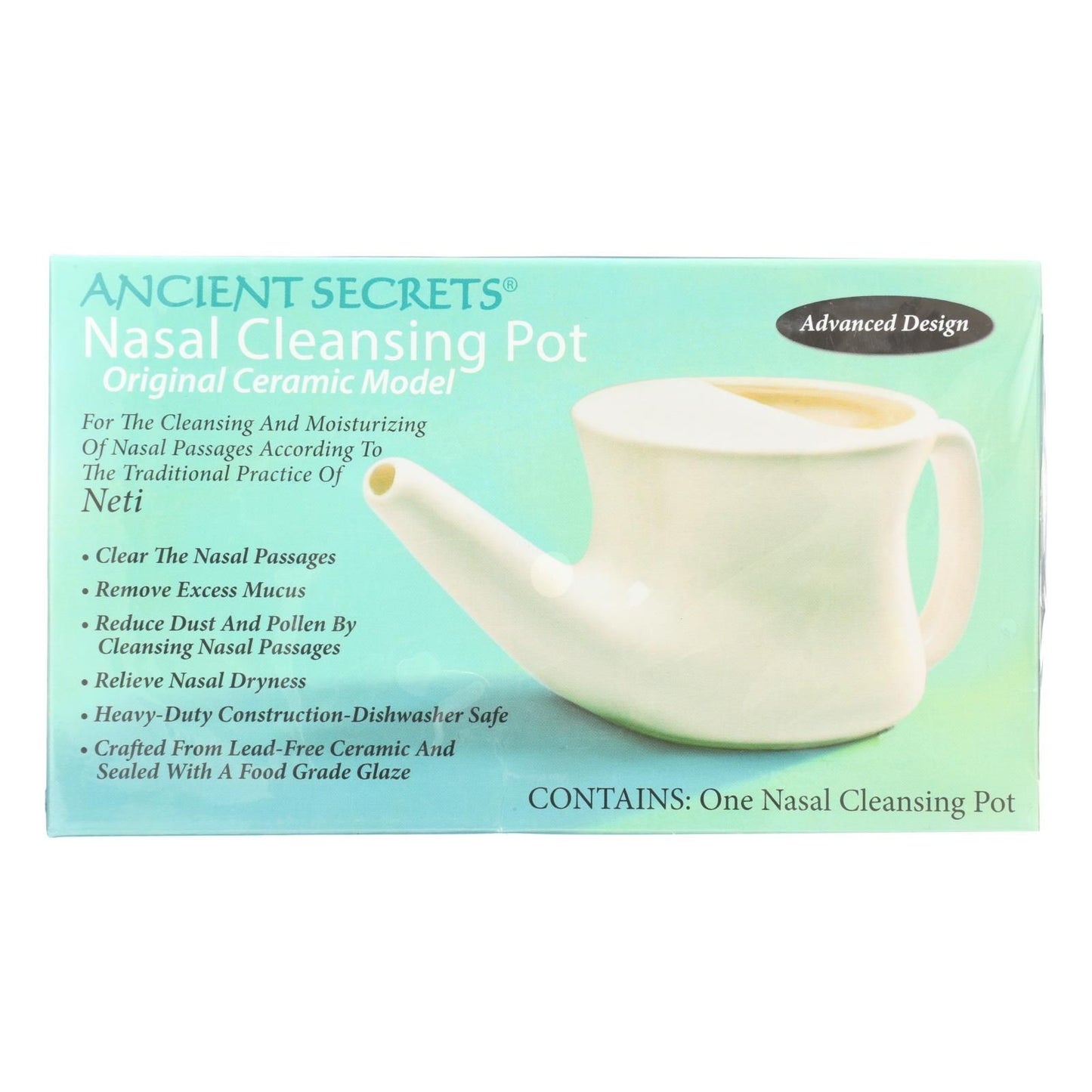 Ancient Secrets Ancient Secrets Nasal Cleansing Pot - 1 Pot image 1