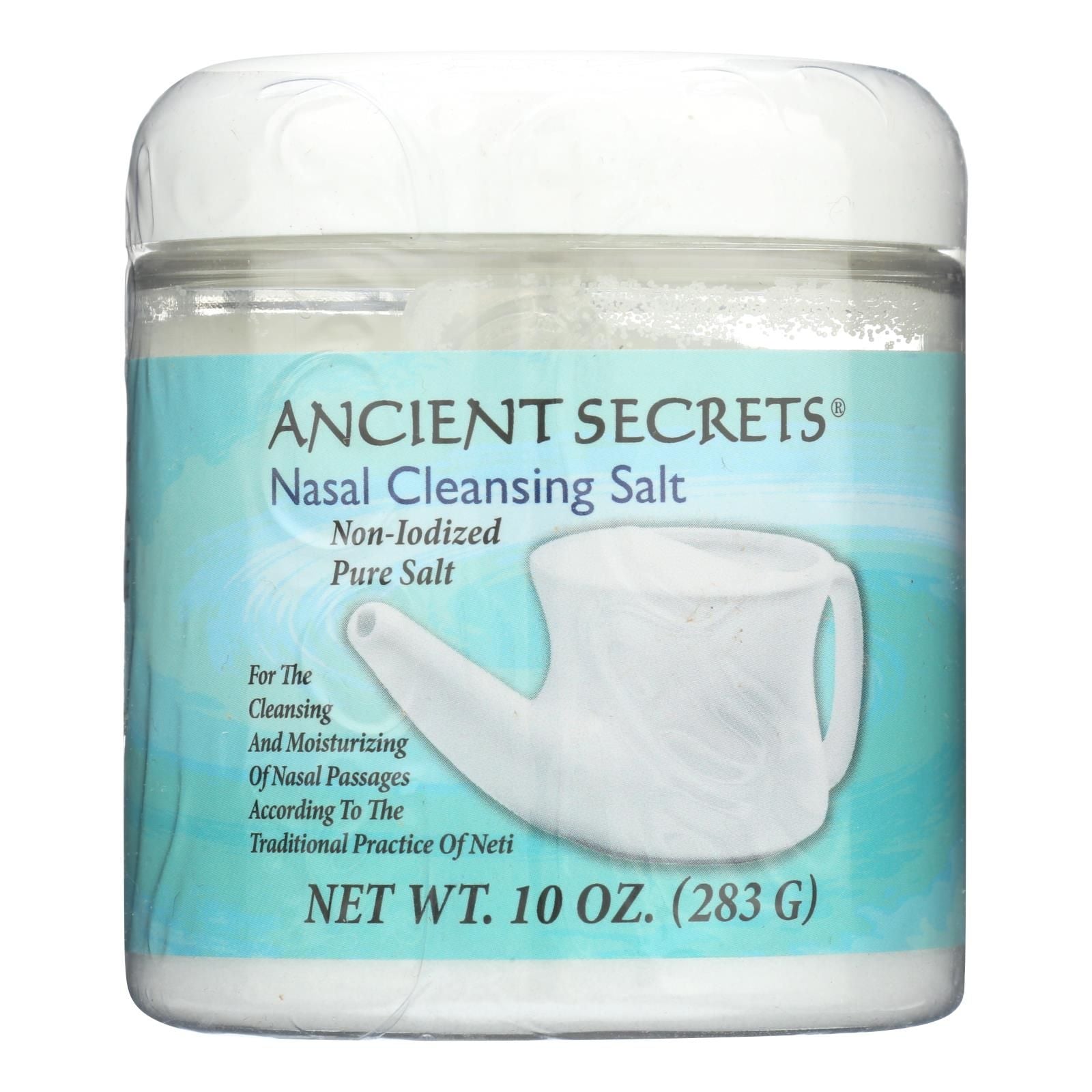 Ancient Secrets Nasal Cleansing Salt - 10 Oz image 1