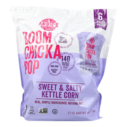 Angie's Kettle Corn Sweet And Salty - Case Of 4 - 6/1 Oz image 1