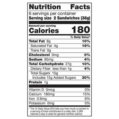 Annie's Homegrown - Grm Sandwich Smores - Case Of 6-8 Oz image 2