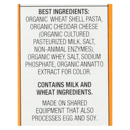 Annie's Homegrown Organic Shells And Real Aged Cheddar Macaroni And Cheese - Case Of 12 - 6 Oz. image 2