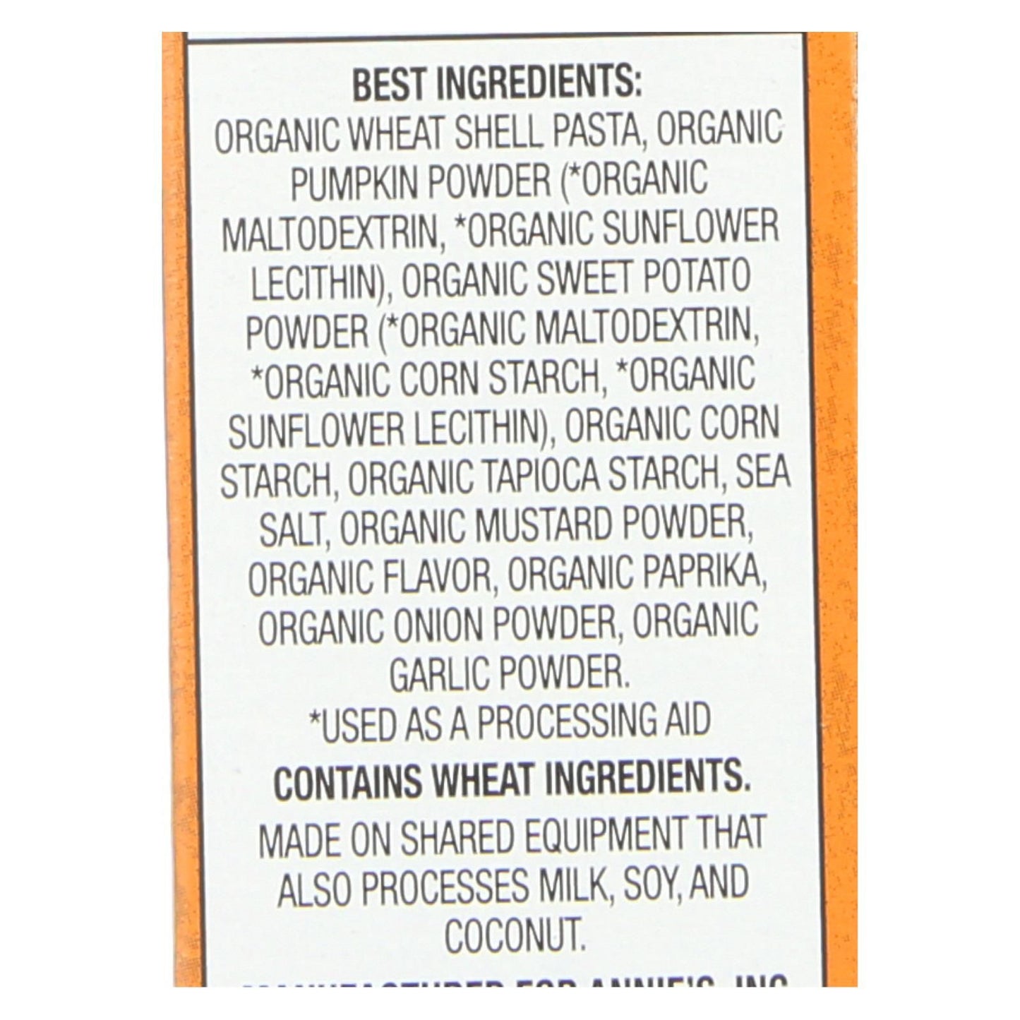 Annie's Homegrown Organic Vegan Shells And Creamy Sauce Pasta Dinner - Case Of 12 - 6 Oz. image 2