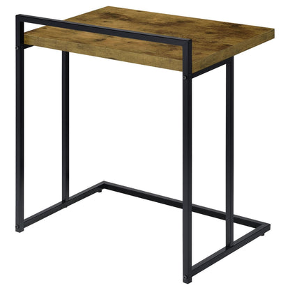 Antique Nutmeg Rectangular Top Snack Table image 5