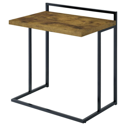 Antique Nutmeg Rectangular Top Snack Table image 3