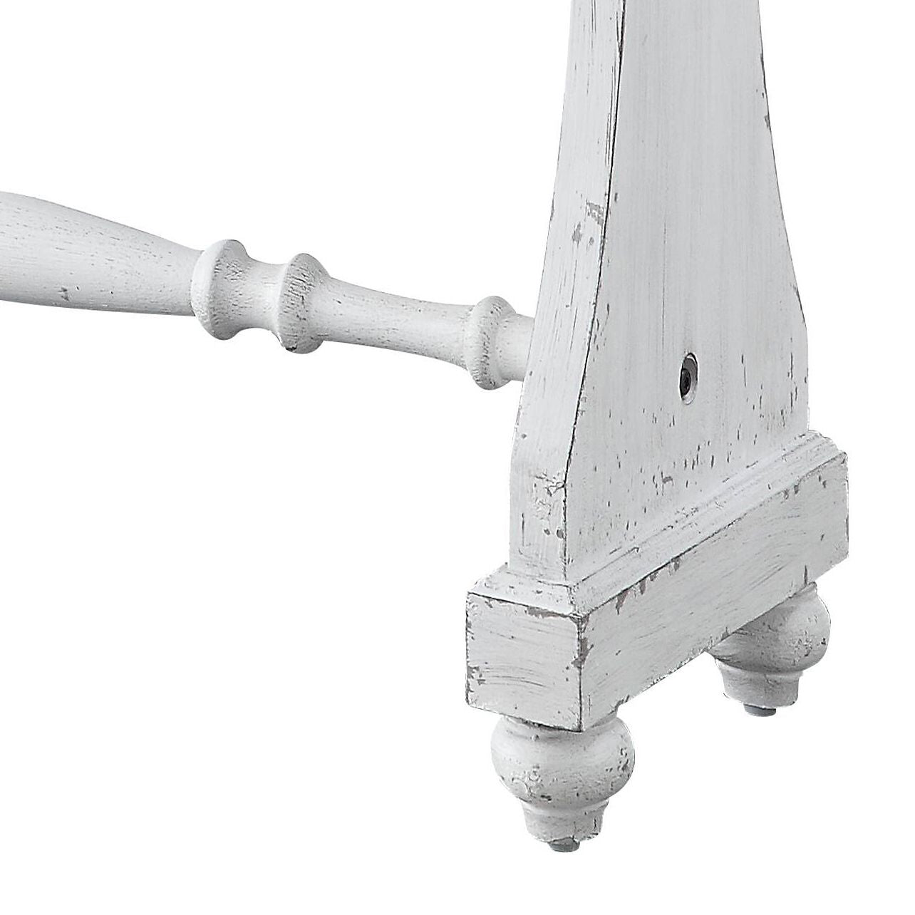 Antique White 2-drawer Console Table image 6
