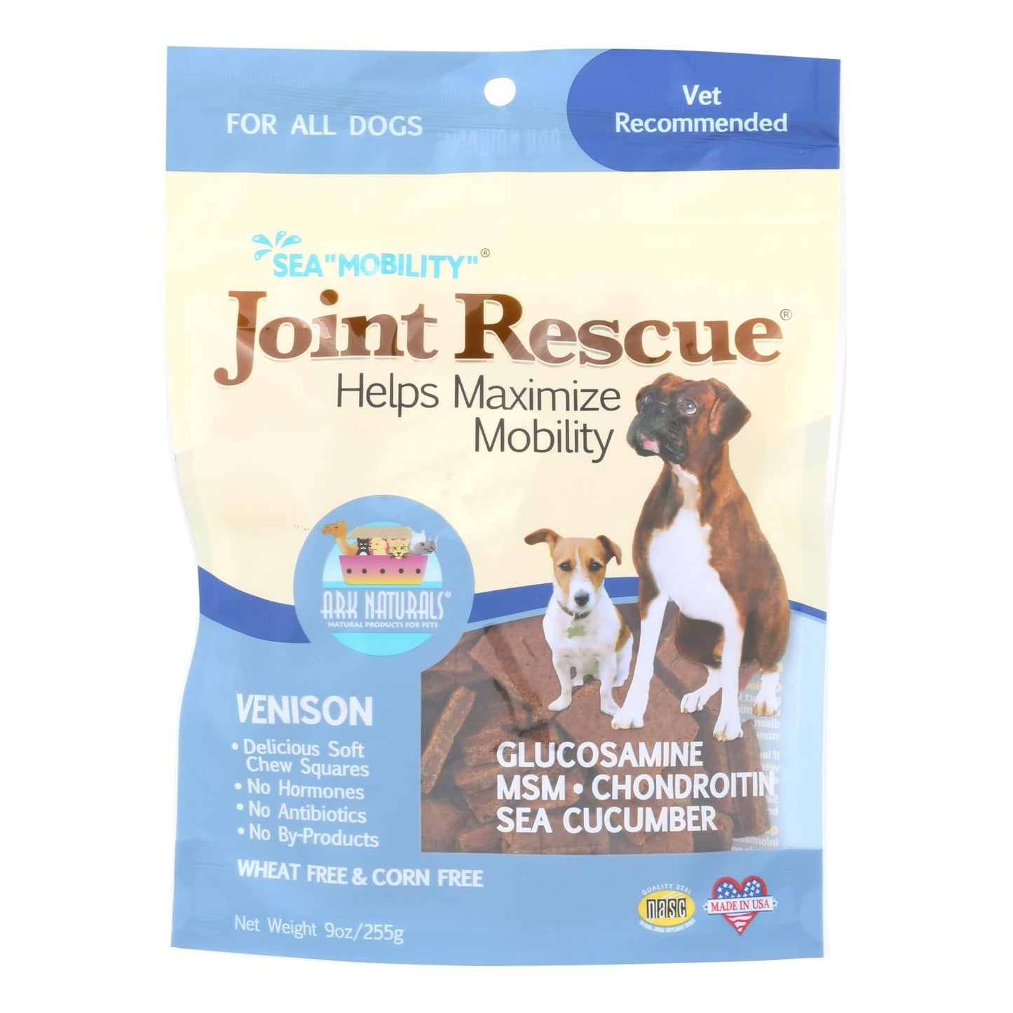 Ark Naturals Sea Mobility Joint Rescue Venison Jerky - 9 Oz image 2