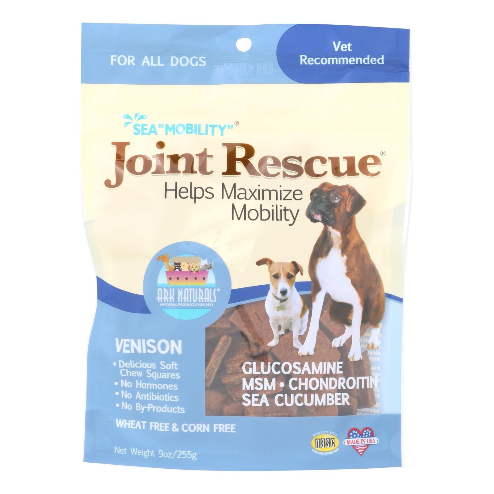 Ark Naturals Sea Mobility Joint Rescue Venison Jerky - 9 Oz image 2