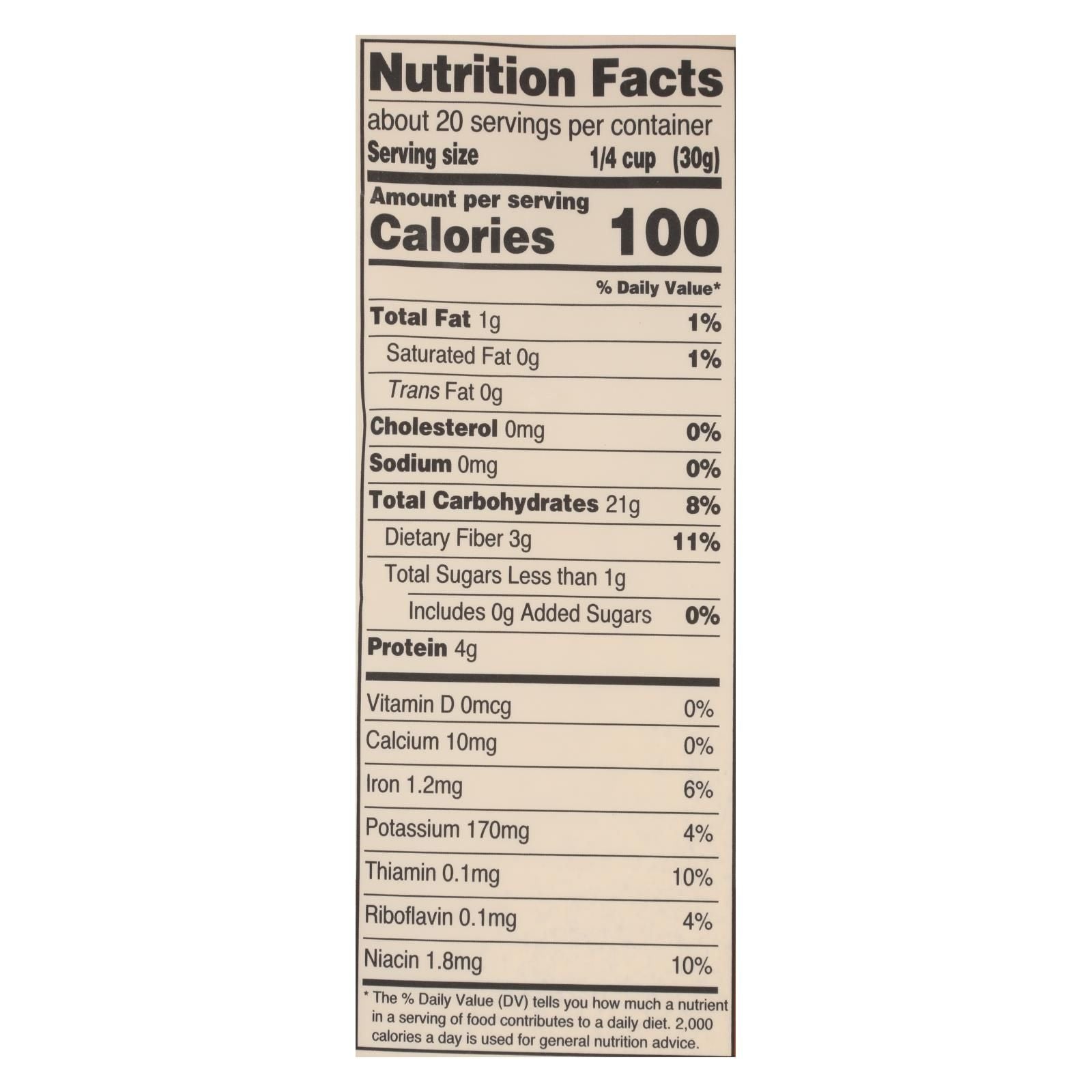 Arrowhead Mills - Organic Bukwheat Flour - Gluten Free - Case Of 6 - 22 Oz. image 3