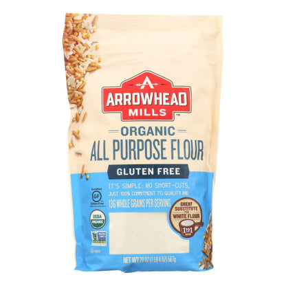 Arrowhead Mills - Organic Flour - All Purpose - Case Of 6 - 20 Oz image 1