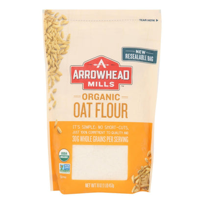 Arrowhead Mills - Organic Oat Flour - Case Of 6 - 16 Oz. image 1