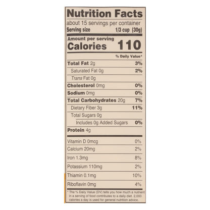 Arrowhead Mills - Organic Oat Flour - Case Of 6 - 16 Oz. image 2