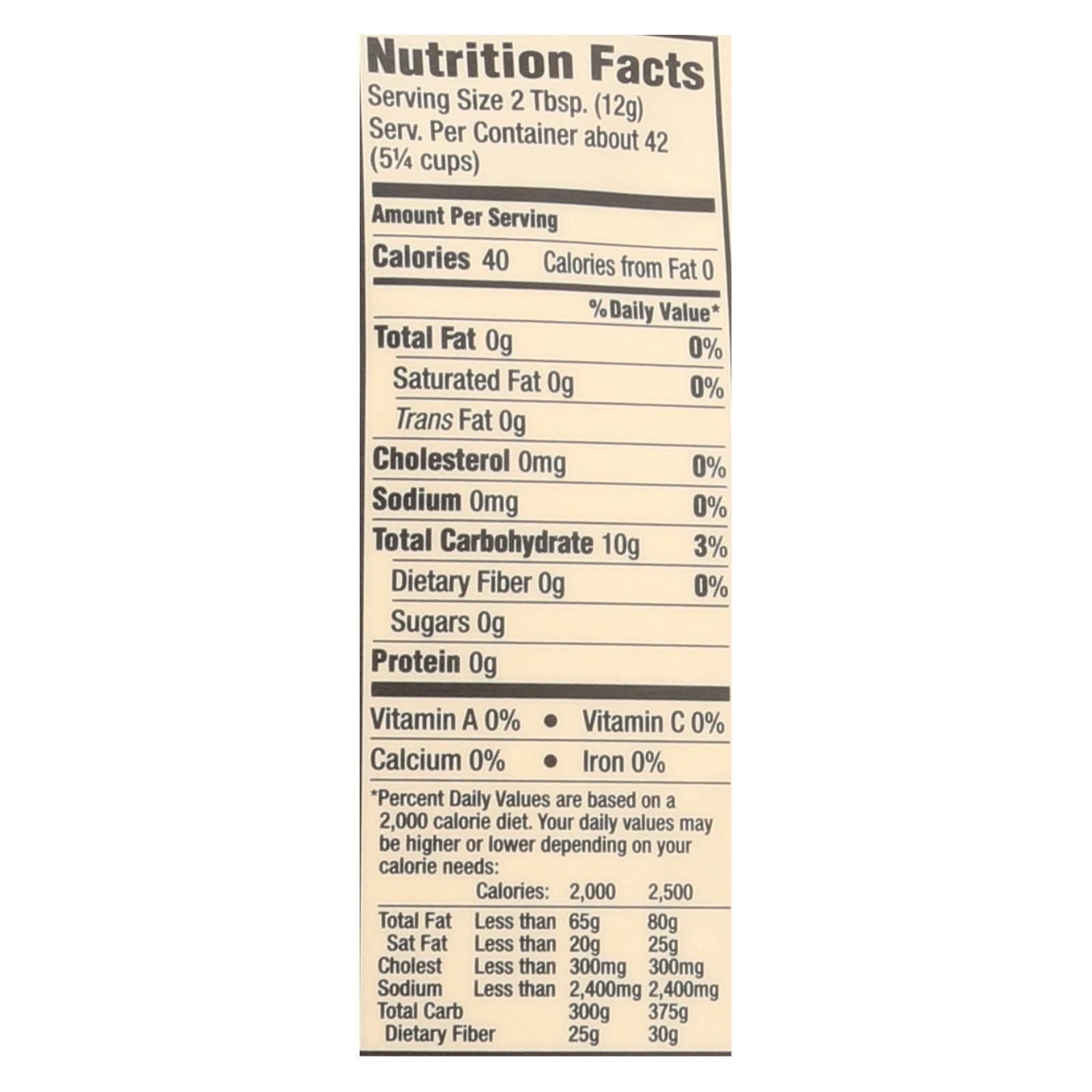 Arrowhead Mills - Organic Tapica Flour - Case Of 6 - 18 Oz. image 2
