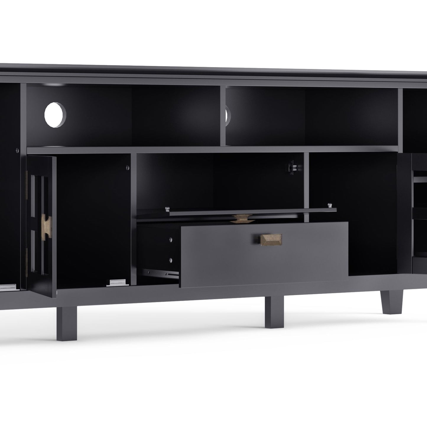 Artisan - 72" TV Media Stand - Black image 4
