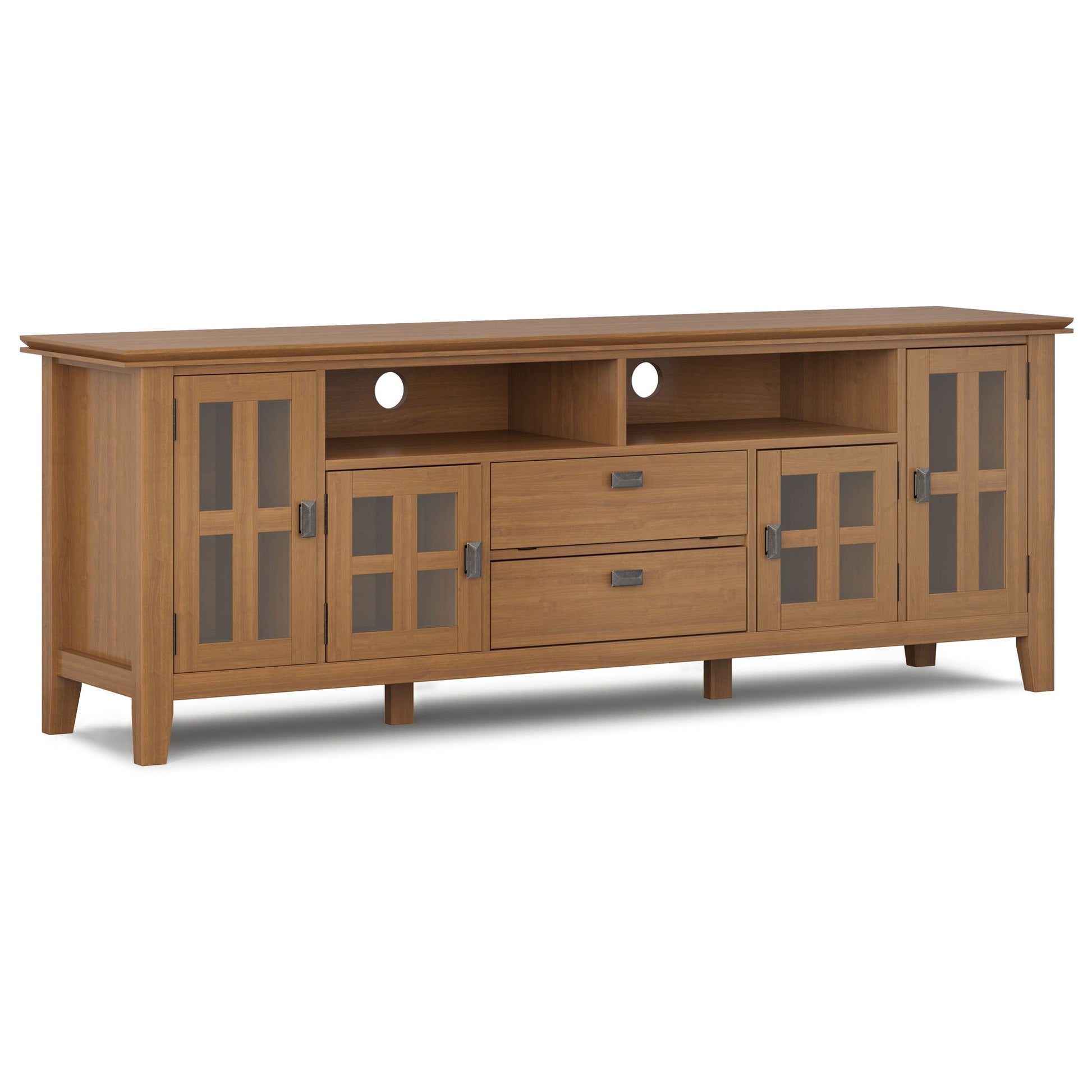 Artisan - 72" TV Media Stand - Honey Brown image 1
