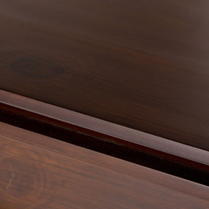 Artisan 38 inch Wide Solid Wood Medium Storage Cabinet in Russet Brown image 5