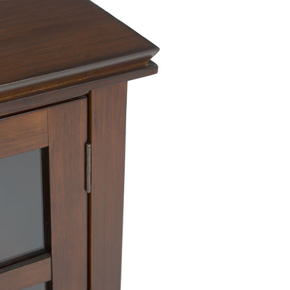 Artisan 53 inch Wide Solid Wood Tall TV Stand in Russet Brown For TVs up to 60 inches image 7