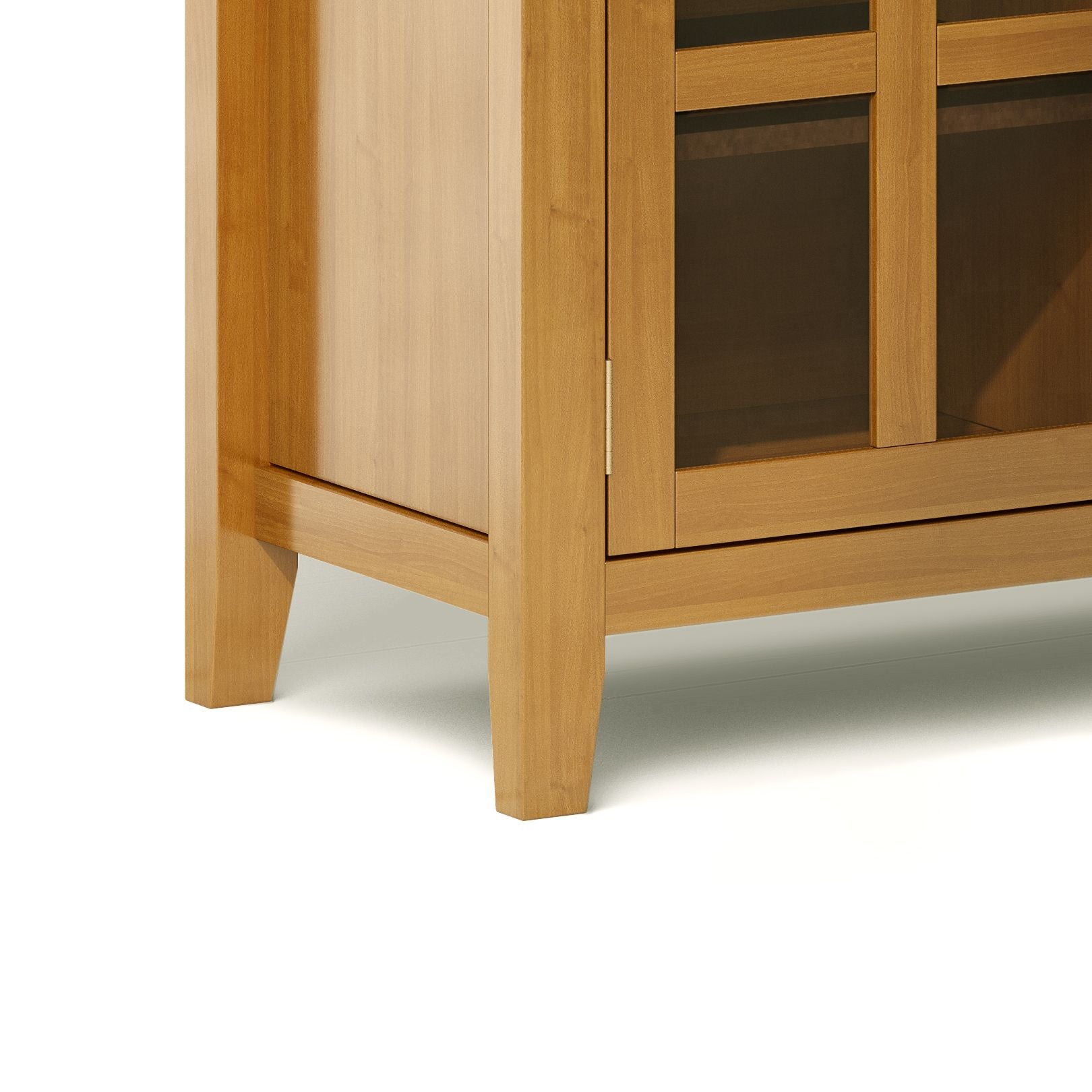 Artisan Solid Wood Sideboard Buffet in Honey Brown image 4