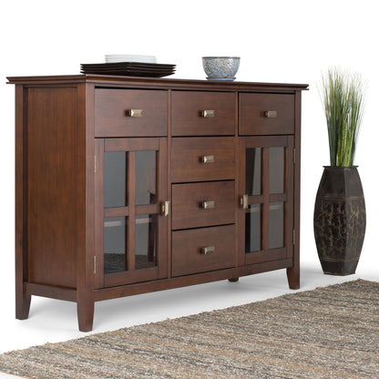 Artisan Solid Wood Sideboard Buffet in Russet Brown image 8