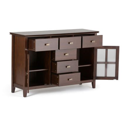 Artisan Solid Wood Sideboard Buffet in Russet Brown image 6
