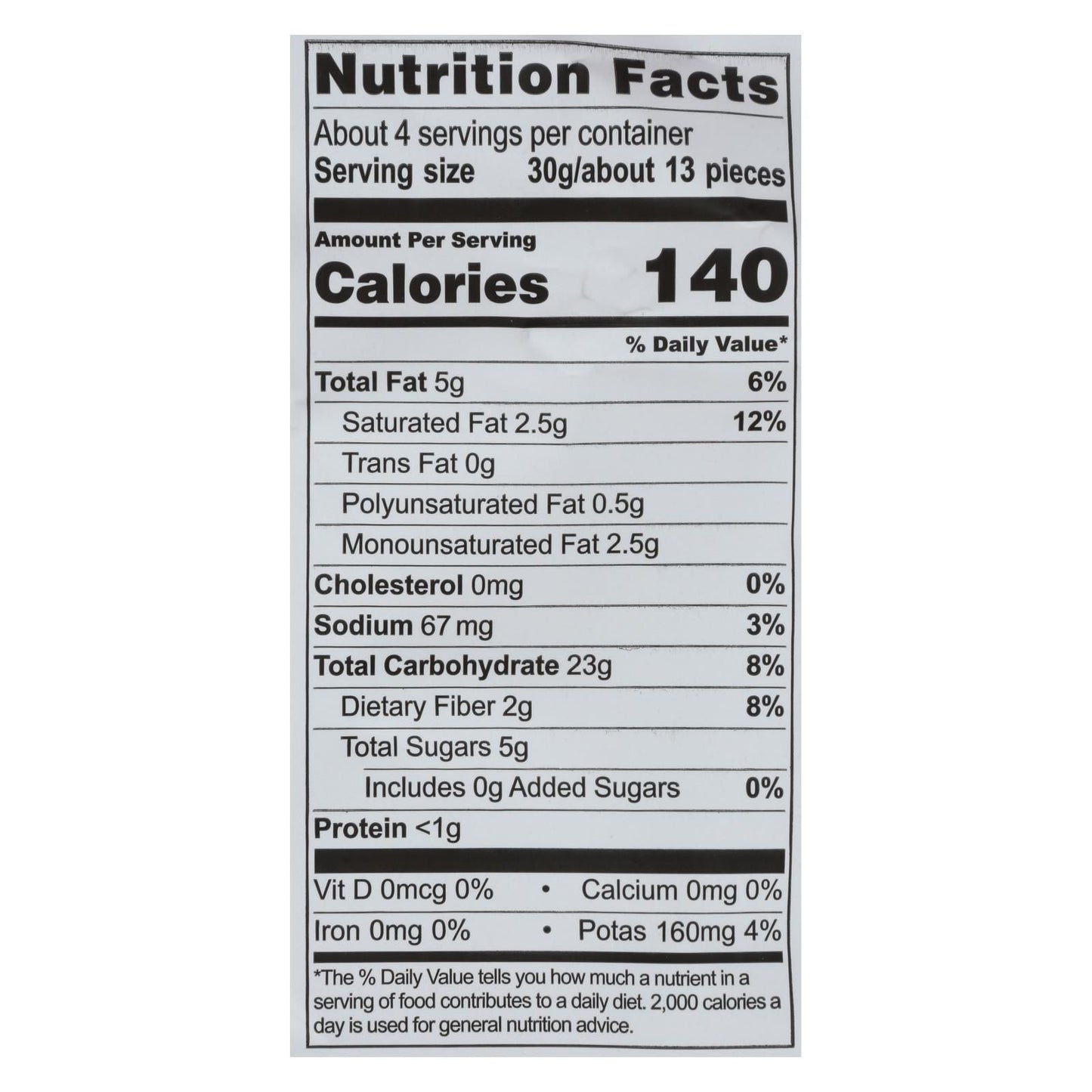 Artisan Tropic Cassava Strips - Sea Salt - Case Of 12 - 4.5 Oz. image 3