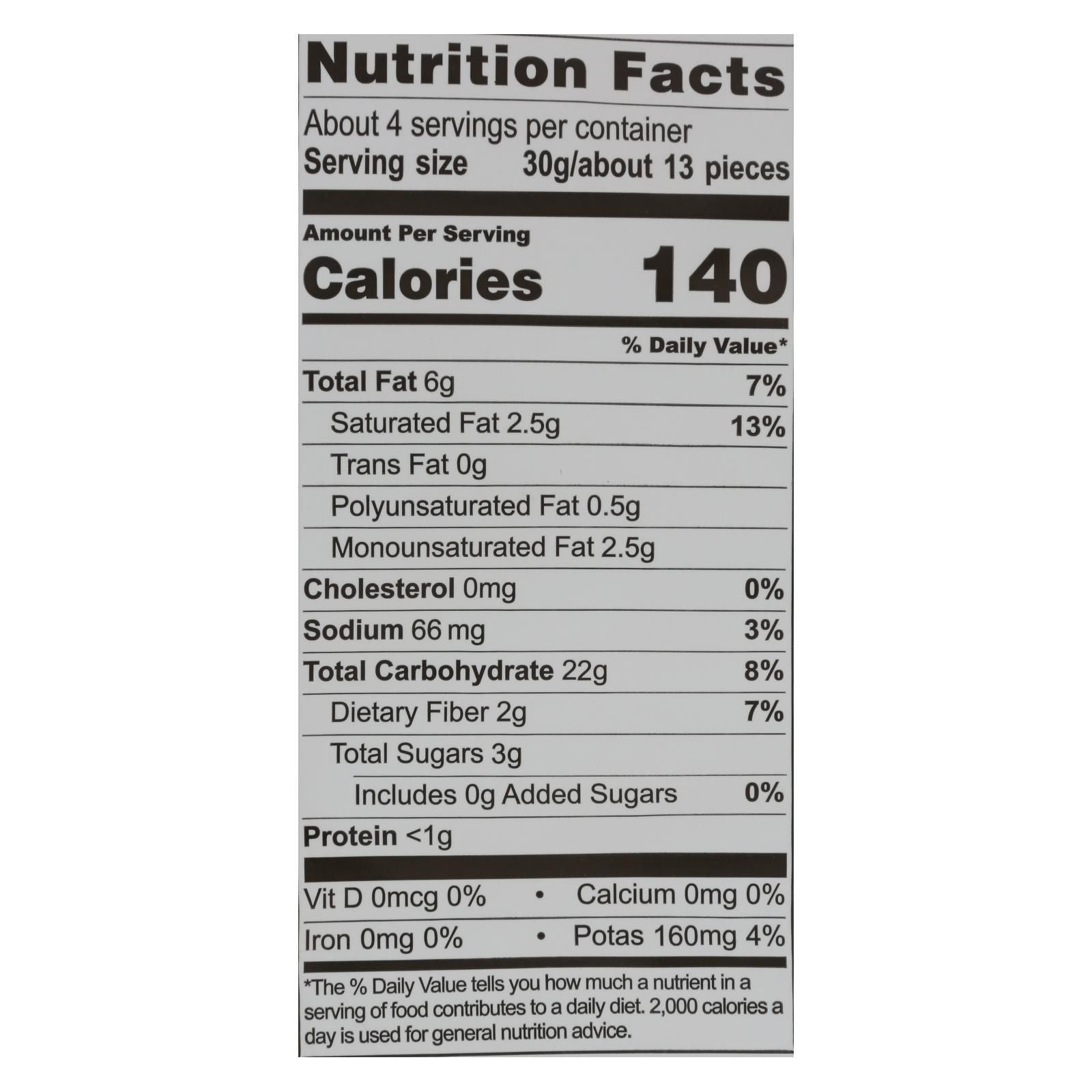 Artisan Tropic Plantain Strips - With Sea Salt - Case Of 12 - 4.5 Oz. image 3
