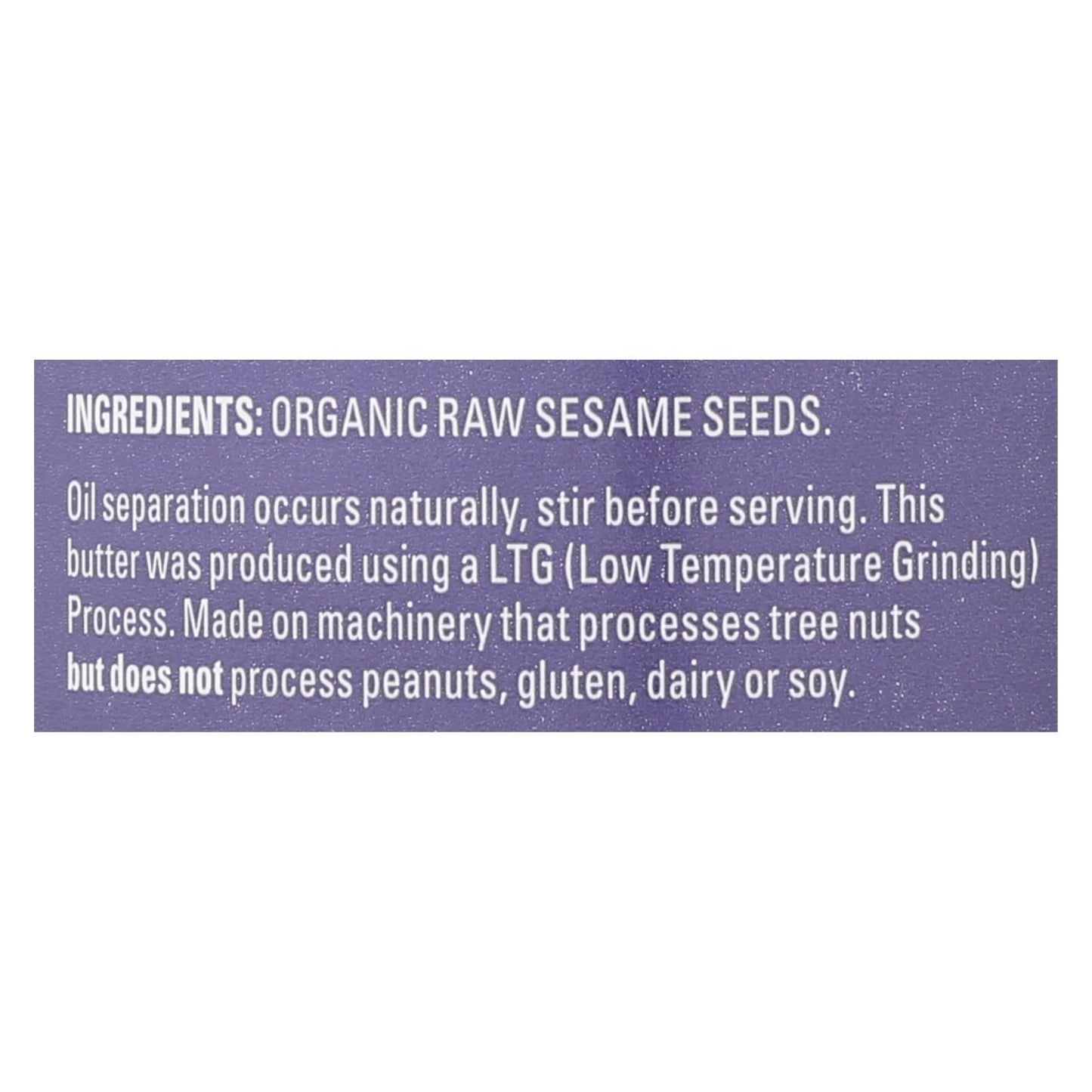 Artisana Butter - Raw Tahini - Case Of 6 - 14 Oz. image 3