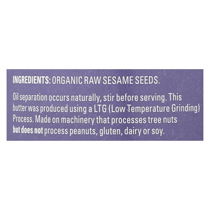 Artisana Butter - Raw Tahini - Case Of 6 - 14 Oz. image 3