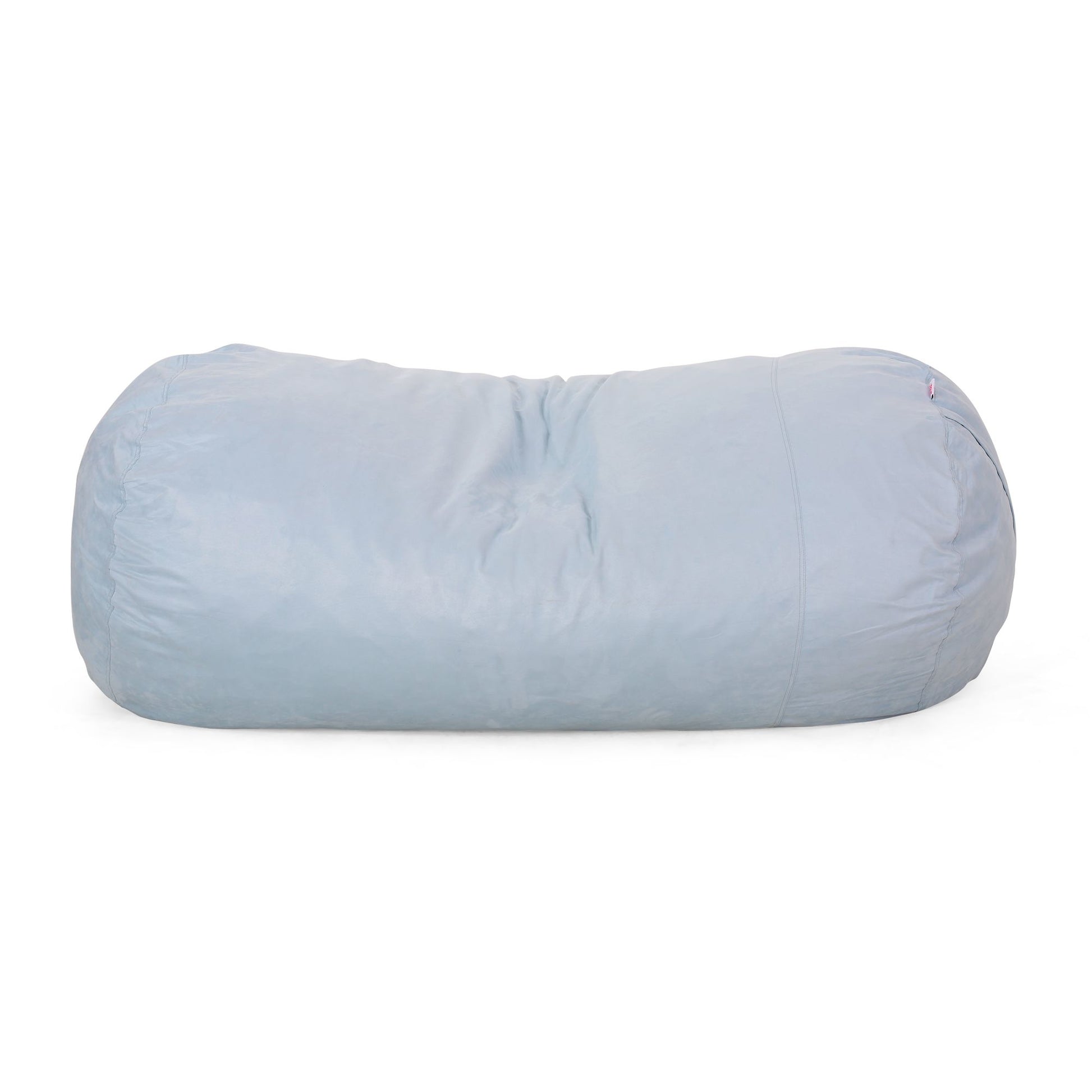 Aruba 8 Foot Microfiber Cylindrical Bean, Bag, Seafoam image 1