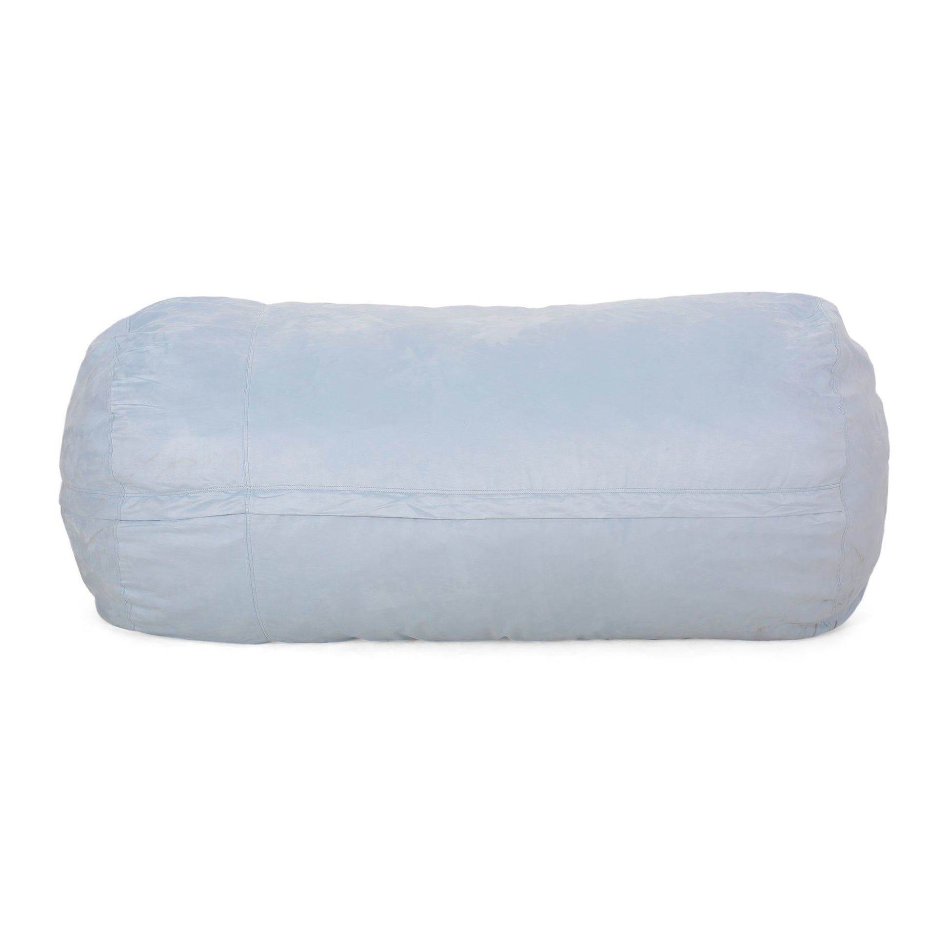 Aruba 8 Foot Microfiber Cylindrical Bean, Bag, Seafoam image 5
