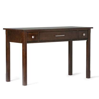 Avalon - Writing Office Desk - Dark Tobacco Brown image 1