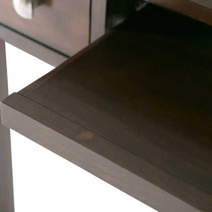 Avalon - Writing Office Desk - Dark Tobacco Brown image 4