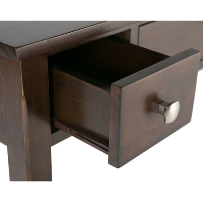 Avalon - Writing Office Desk - Dark Tobacco Brown image 3