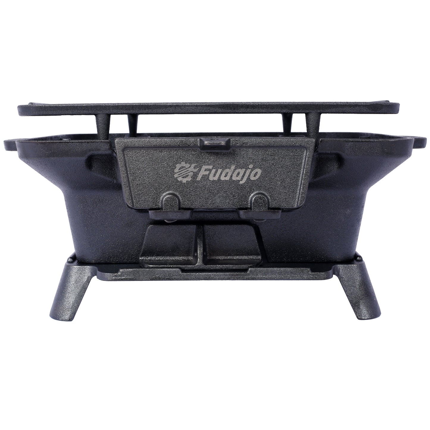 Oval Cast Iron Grill Outdoor, Portable Charcoal Grill and Tabletop Cast Iron Skillet - 100% Cast Iron, Durable, Small Charcoal Grill, Camping Stove, Hibachi Grill image 7