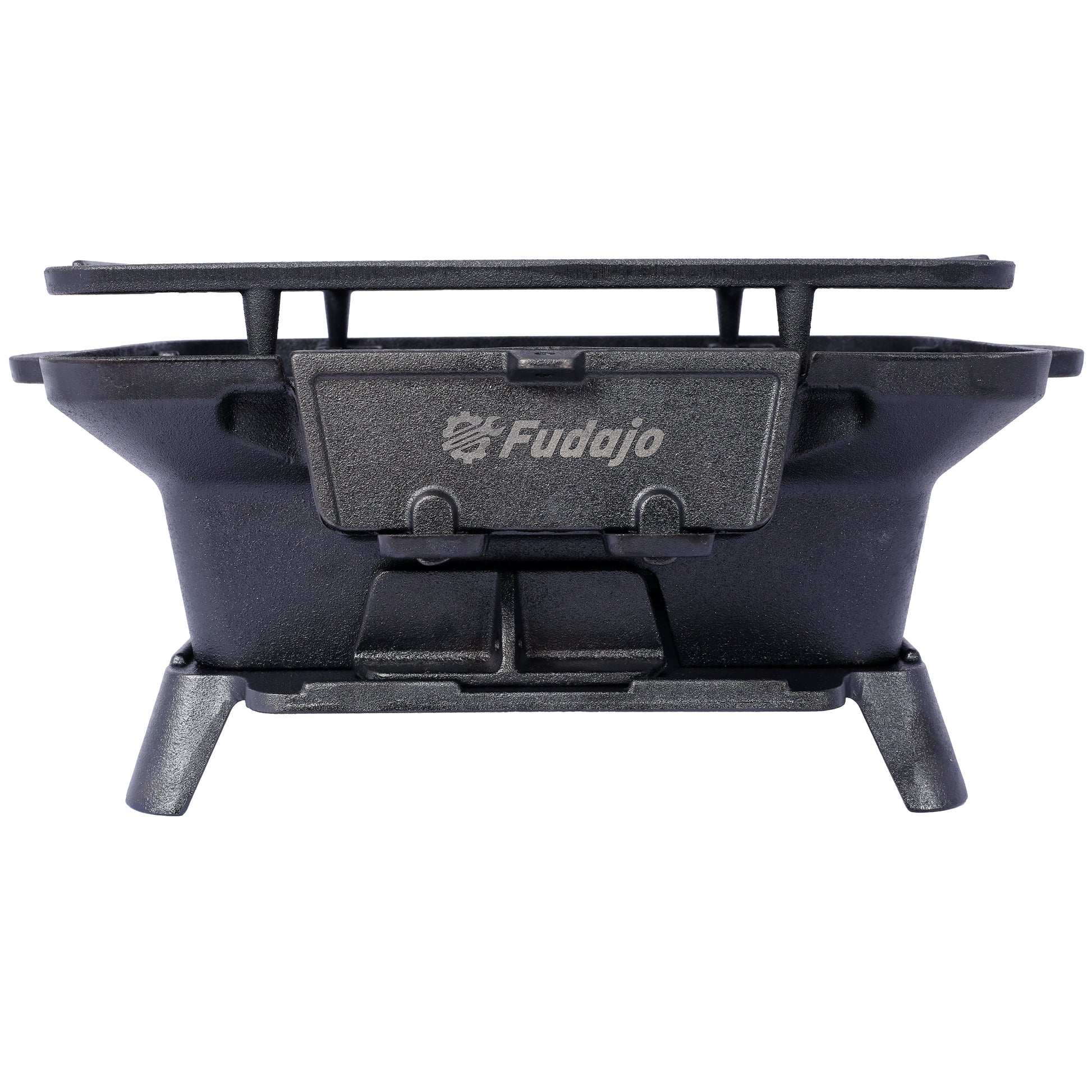 Oval Cast Iron Grill Outdoor, Portable Charcoal Grill and Tabletop Cast Iron Skillet - 100% Cast Iron, Durable, Small Charcoal Grill, Camping Stove, Hibachi Grill image 7
