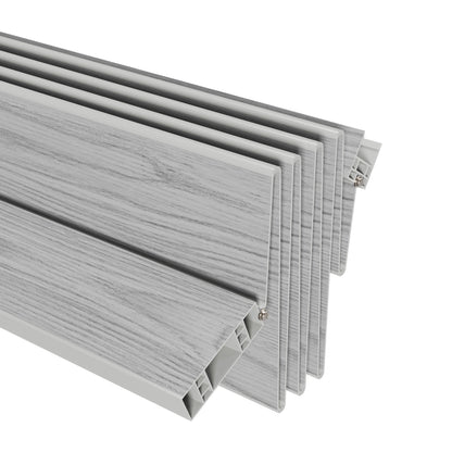 Studio Series 36" W PVC Foldable Accordion Doors, Grey image 7