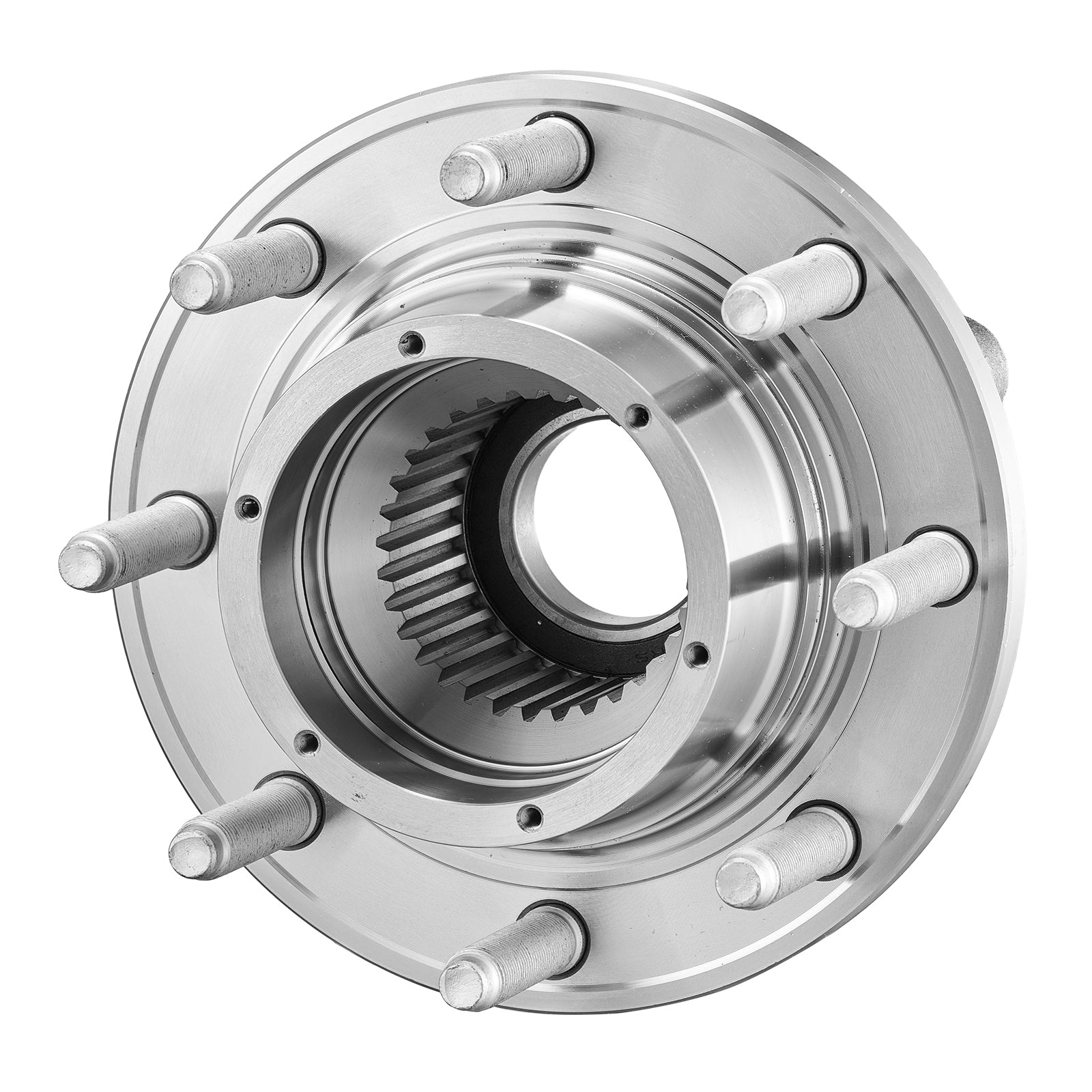 2PCS Front Wheel Bearing & Hub Assembly Fit for 2016 Ford F-250 Super Duty Base King Ranch Lariat Platinum XL Crew Cab Pickup 4-Door OEM 515130, Wheel Bearing Hub Assembly Set with ABS Sensor image 4