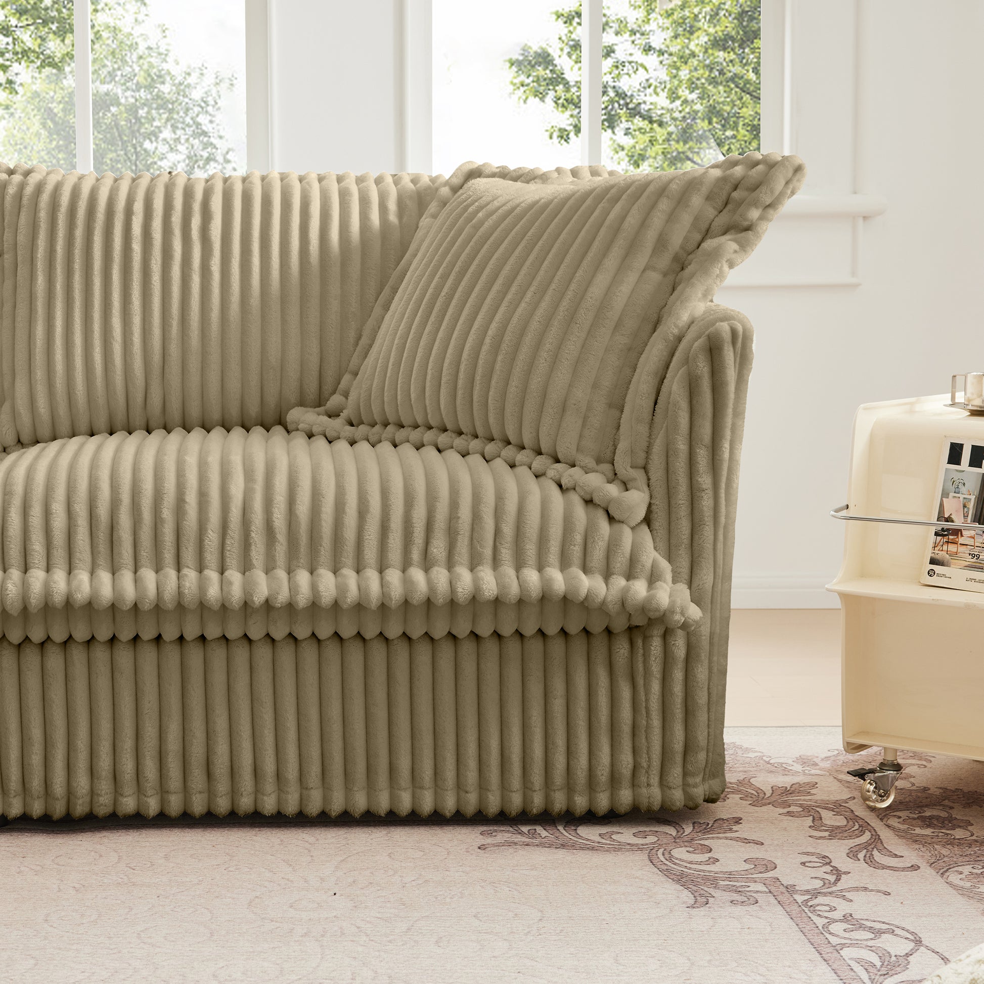 Koala sofa RSF W/1 Pillow -Camel image 9