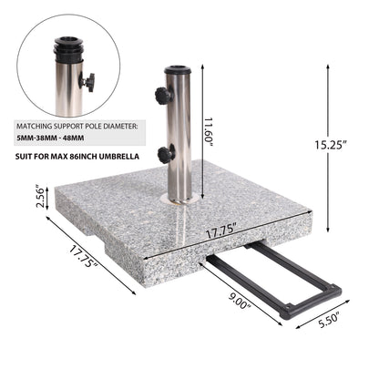 MOJAVE GRANITE UMBRELLA BASE(60502.00) image 7