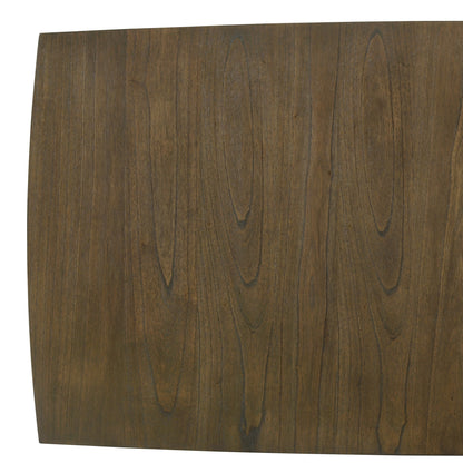 Billie Vintage Walnut 72" Contemporary Rectangle Dining Table image 5