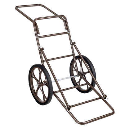 Deer Cart, 500 LBS Capacity Folding Game Cart, Deer Cart Game Hauler with 17" Big Rubber Wheel & Ergonomic Handle, Heavy-Duty Game Cart Accessories, Utility Gear Dolly for Hunting Fishing Hiking image 1