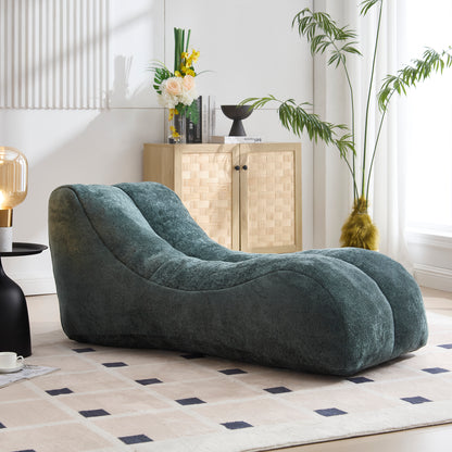 Creative bean bag sofa chair for adults filled with high-quality sponge that is plump and elastic fitting the curves of the human body and providing gentle support to the body in all as image 1