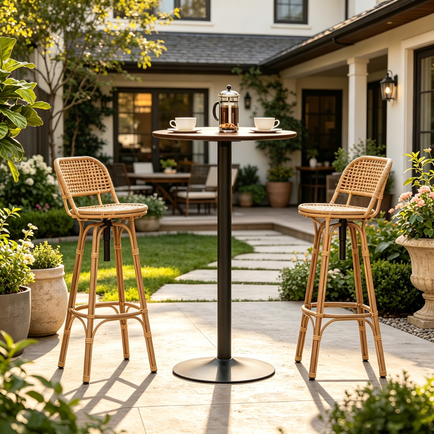 Home Coffee Table,Bar Table,Snack Table,Round Lunch Table image 4