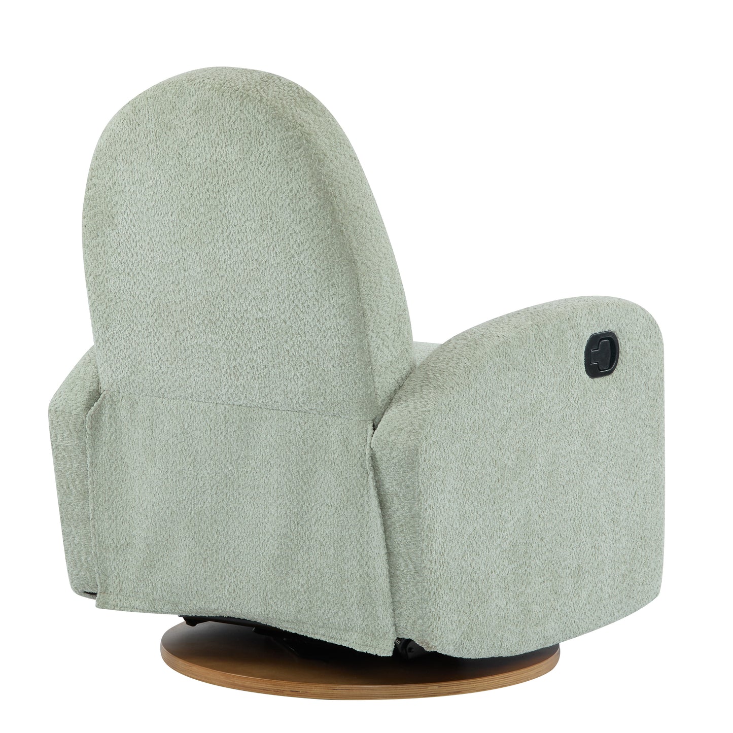 360 Swivel and Glider Recliner Chair-Light Green image 6
