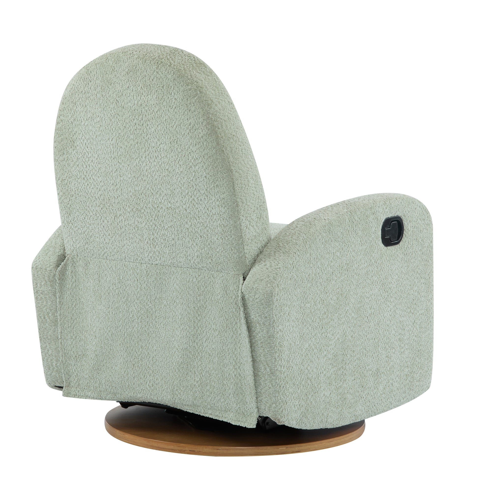 360 Swivel and Glider Recliner Chair-Light Green image 6