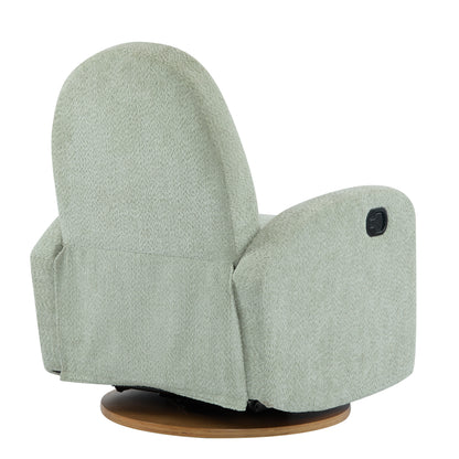 360 Swivel and Glider Recliner Chair-Light Green image 6