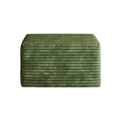 Sofa ottoman,No Assembly Required,Green(Plush Corduroy Fabric) image 6