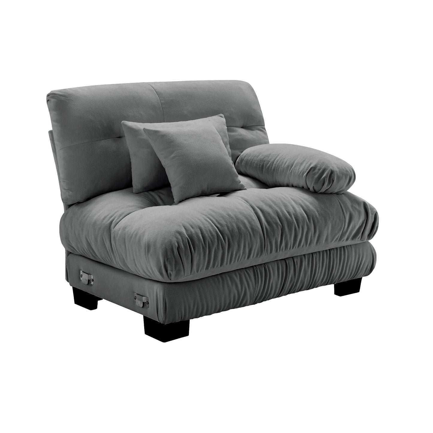 27 Sofa RSF W/2 pillows - Gray image 2