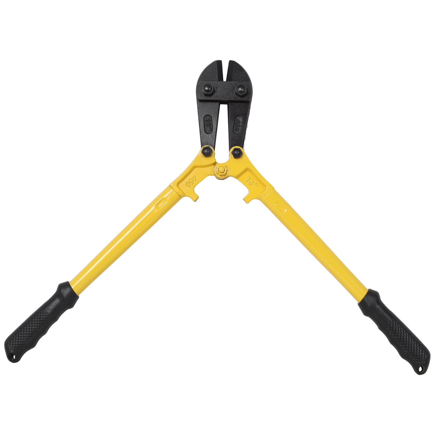 18" Heavy-Duty Medium Bolt Cutter for Fence, Steel Wire, Chain, Screws, Rivets & Medium Padlocks, Ergonomic Soft Rubber Grip Handle image 5