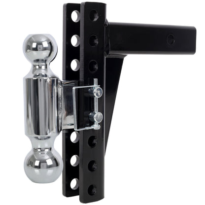 Adjustable Dual Ball Mount,12,000 lb & 10,000 lb Towing Capacity,Dual Hitch Balls (2" & 2‑5/16"), Fits 2" Receiver image 6