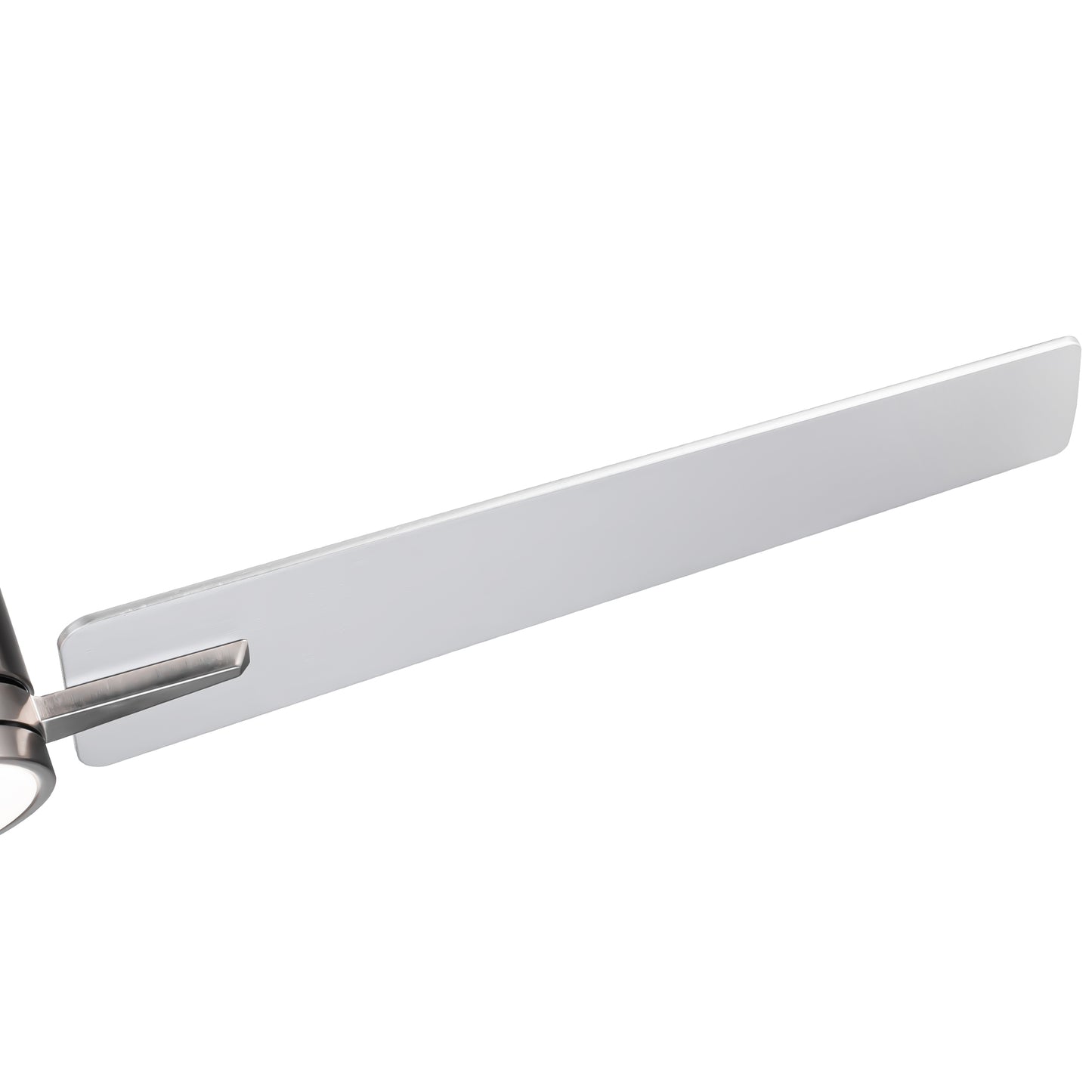 48" Brushed Nickel Lowe Profile Ceiling Fan with Light image 9